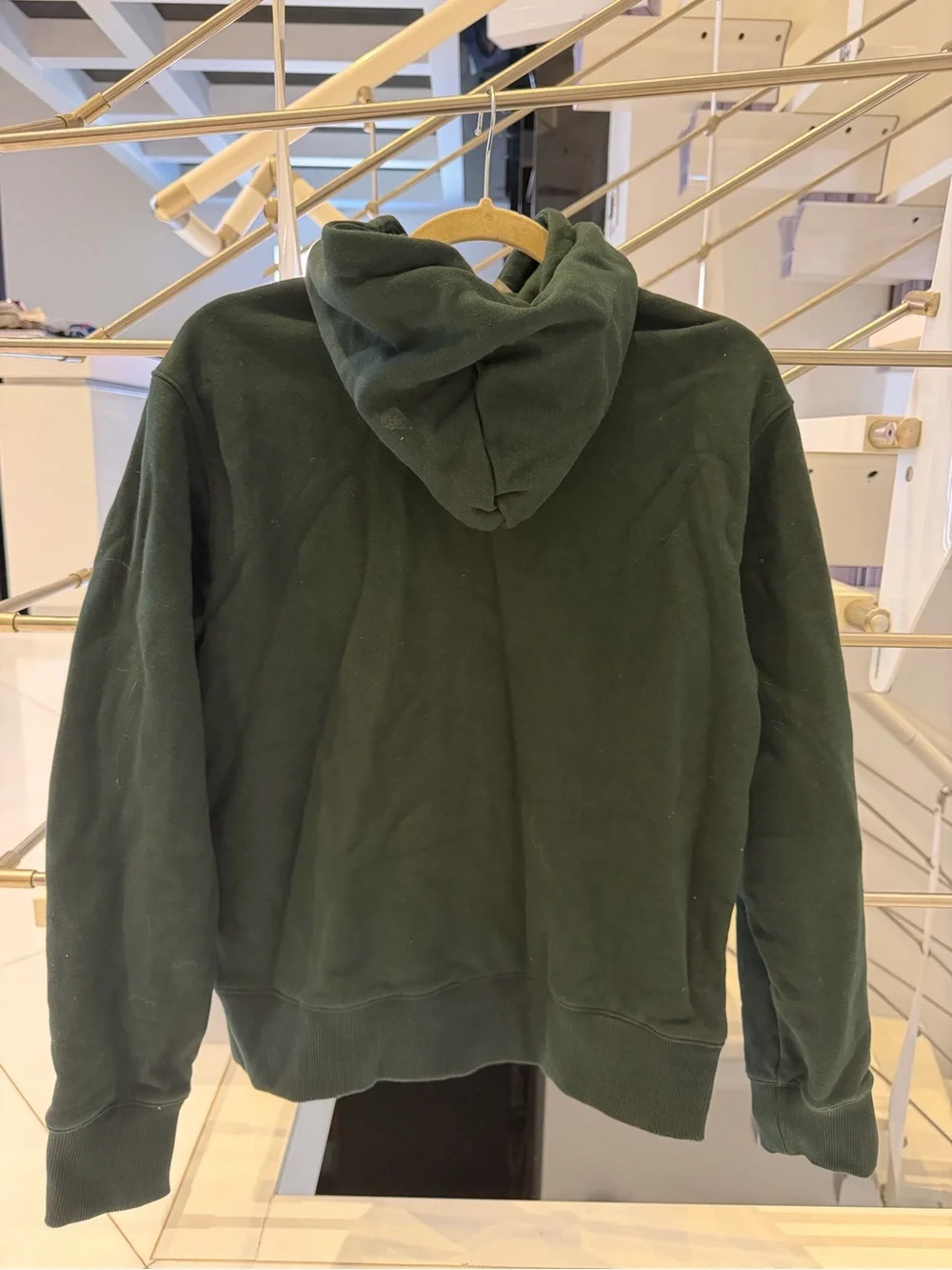 Kith New York Dark Green Logo Pullover Hoodie - Picture 3 of 7
